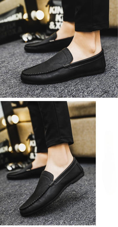 Sapato Social Casual Masculino de Couro Preto Marrom Barato Liquidação Novos Sapatos Masculinos Oficiais Legítimos Cavalheiro 39