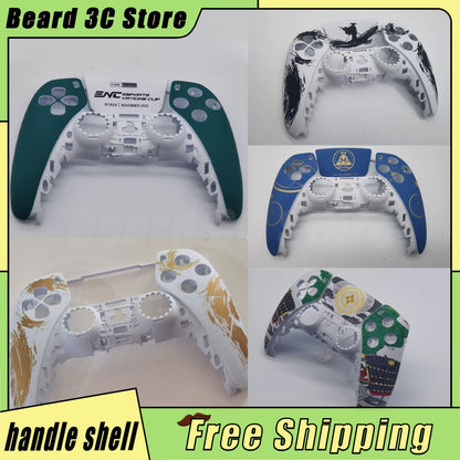 For Ps5 Controller Shell Custom Faceplate Cover With Touchpad For Dualsense Replacement Gamepad For Bdm-10/020/030/040/060