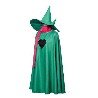 Undertale Ralsei Cosplay Costume Cloak With Scarf Hat Set Deltarune Ralsei Cosplay Outfit For Adult Halloween Party Fany Suit