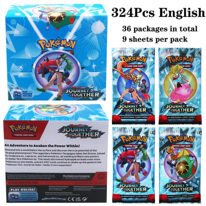 324 pçs/caixa Pokémon TCG: Sol e Lua, Escuridão Incendiada, 36 Pacotes, Caixa de Booster, Jogo de Cartas Pokémon, Brinquedos Colecionáveis, Jogo de Tabuleiro Prismático