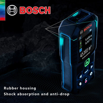 Bosch Professional Medidor de Distância a Laser Luz Verde 50M Ergonômico GLM 50-23G Sem Bluetooth GLM50-27CG Com Bluetooth