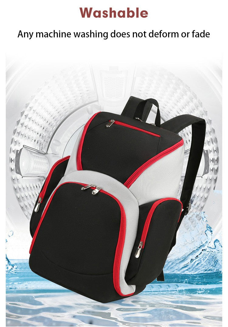 Mochila Masculina De Grande Capacidade Para Basquete Camadas Múltiplas Mochila Masculina Mochila De Basquete Esportiva