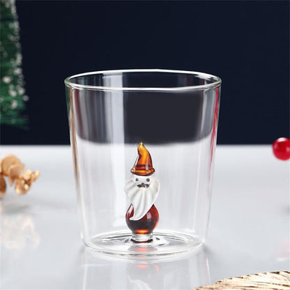 Copo de Vidro Formato de Animal 3D Desenho Animado Copos de Vidro Fofos para Casa Água Café Copo de Camada Única com Hóspedes Suco Bebida Fria Copo