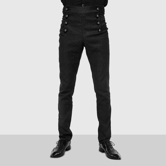 Mens Pants Solid Color Fashion Trend Retro Mens Suit Pants Casual Pants New Cotton Men'S Casual Pants