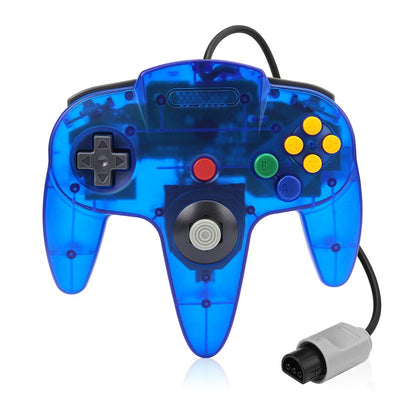 Wired Gamepad For NS 64 Host N64 Controller Gamepad Joystick For Classic Nintend 64 Console Games For Mac Computer PC