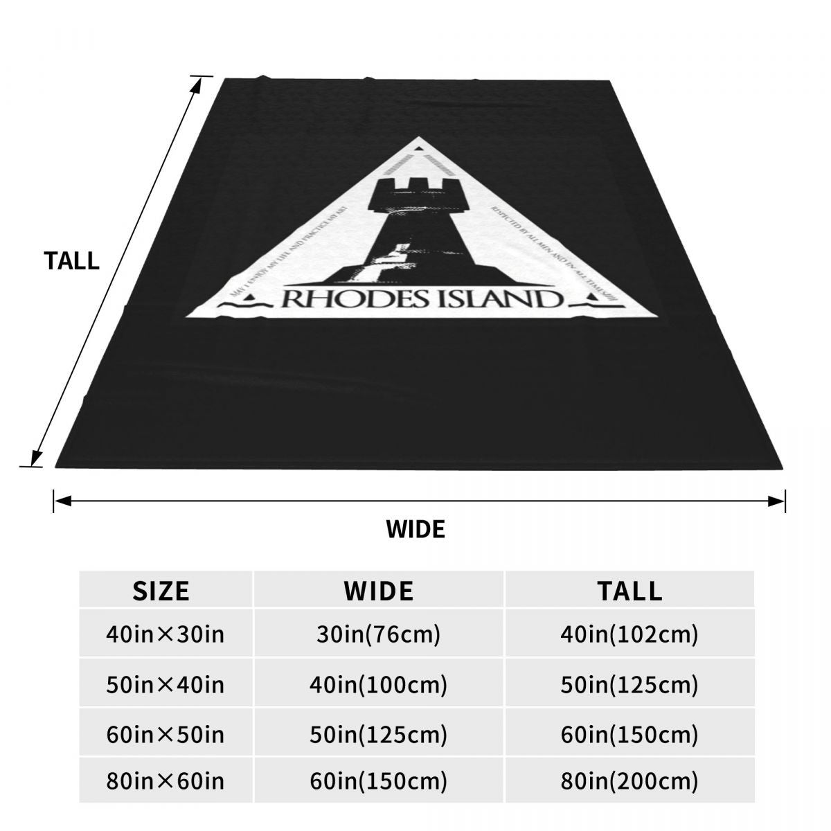 Arknights Rhodes Island Emblem Blanket Flannel Sofa Throw Blanket Super Soft for Home Bedroom Travel Throws Bedspread Quilt
