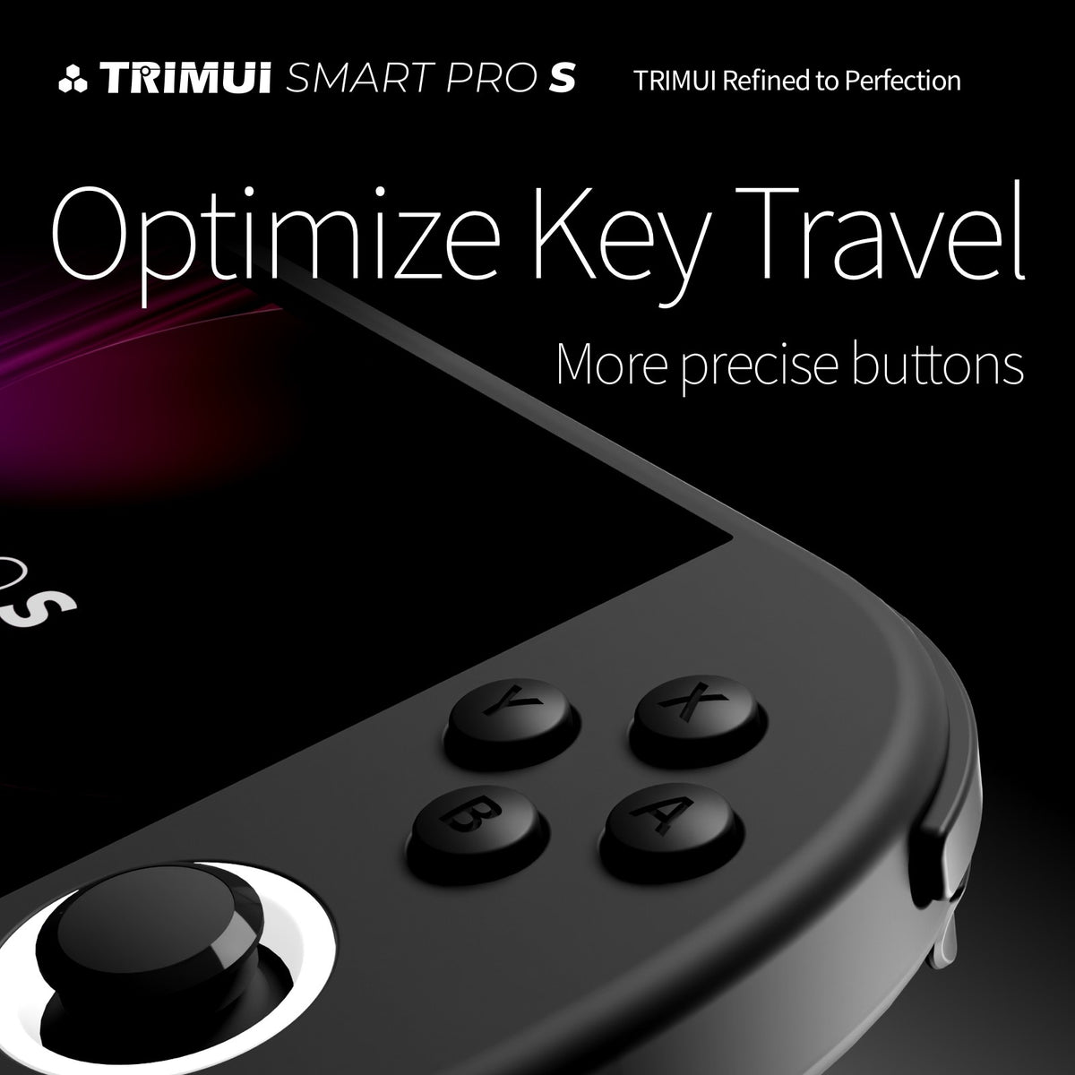 Trimui Smart Pro S TG5050 Handheld Game Console - Best for PSP Game, Octa-core 2.0GHz, 4.96" IPS Display, 5000mAh Battery