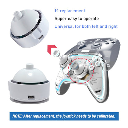 ZD Ultimate Legend Game Controller Replaceable Joystick Module Removable K-Silver JS13 PRO GinFull Angle TMR Joystick DS13 MAX
