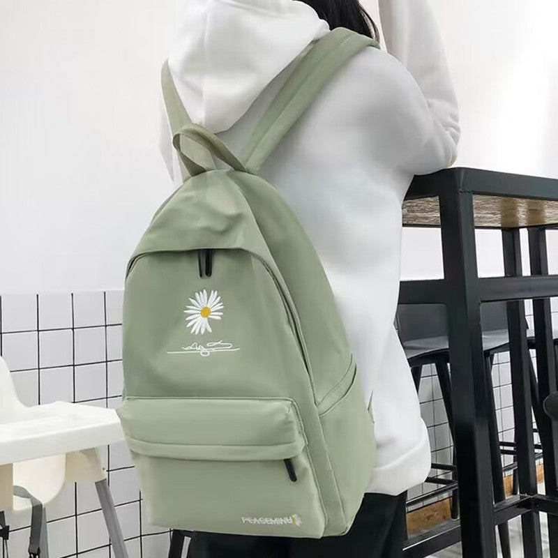 Mochila Infantil Estampa Margarida Pequena Mochila Escolar Infantil Mochila de Viagem Organizador de Roupas Mini Mochilas de Lona Unissex
