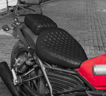 Almofada de Assento Dianteiro Solo WOLFLINE para Honda CMX500 300 2017-2024 Almofada de Banco Traseiro de Assento de Condução Engrossada Acessórios Suaves para Motocross