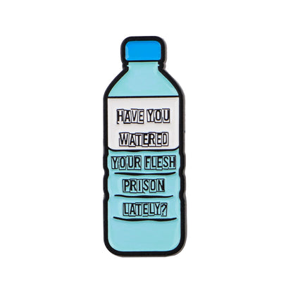 MEMENTO MORI Lapel Pins for Backpack Enamel Pin Cool Men Women Brooch for Clothes Briefcase Badges Jewelry Accessories