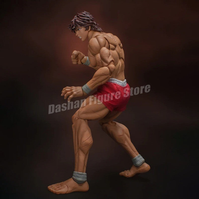 ST Baki Hanma Filho de Ogro Boneco de Ação Hanma Yuujiro Estatueta Ko Luta PVC Coleção Anime Yujiro Figuras Modelo Brinquedos Presentes