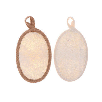 Natural Loofah Body Scrubber Bath Exfoliating Sponge Soft Shower Brushes Clearner Pad Exfoliator Shower Puff Body Skin Care Tool