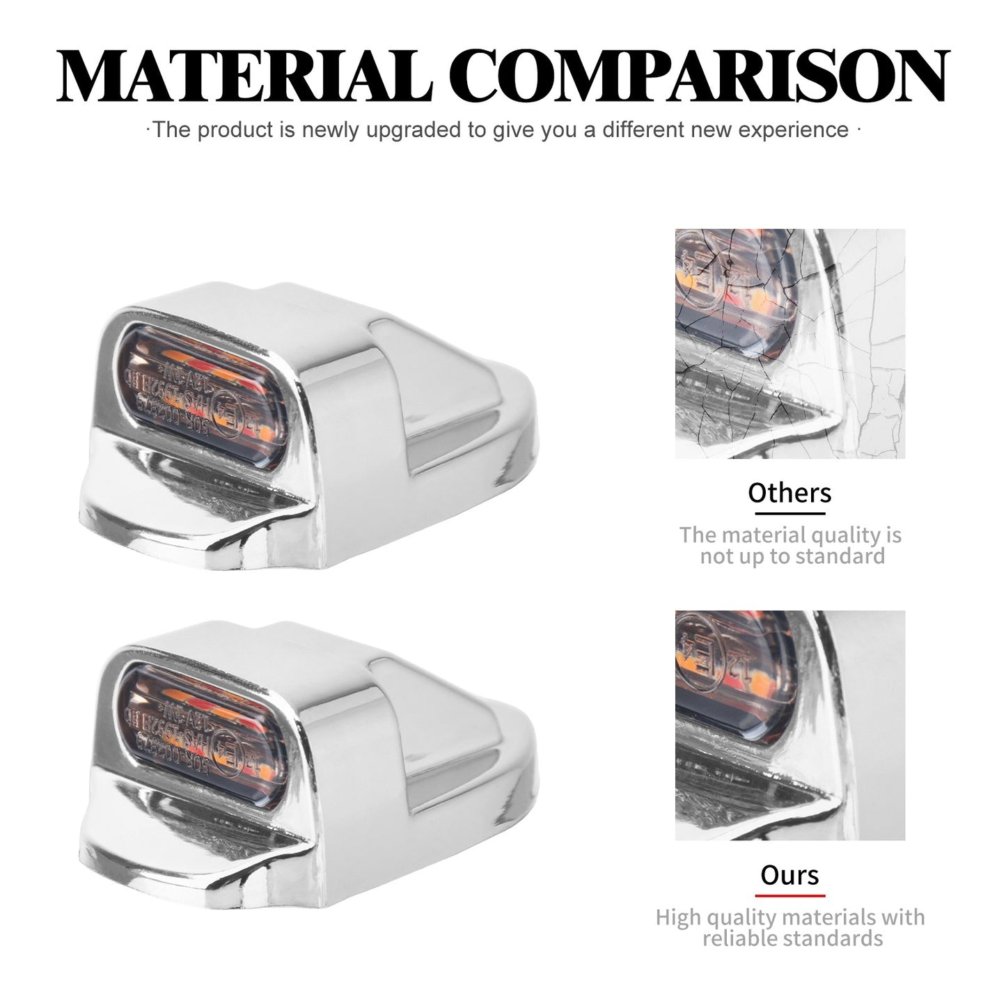 Motorcycle Rear LED Lights With E-Mark Brake Lamp For Harley Dyna 2000-17 Softail Breakout Fat Boy 00-2025 Turn Signal Indicator