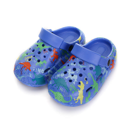 Boy Girls Sandals Cartoon Printed Shoe Toddler Shoes Soft Sole Slippers Kids Breathbale Summer Beach Shoe Toddler Shoes