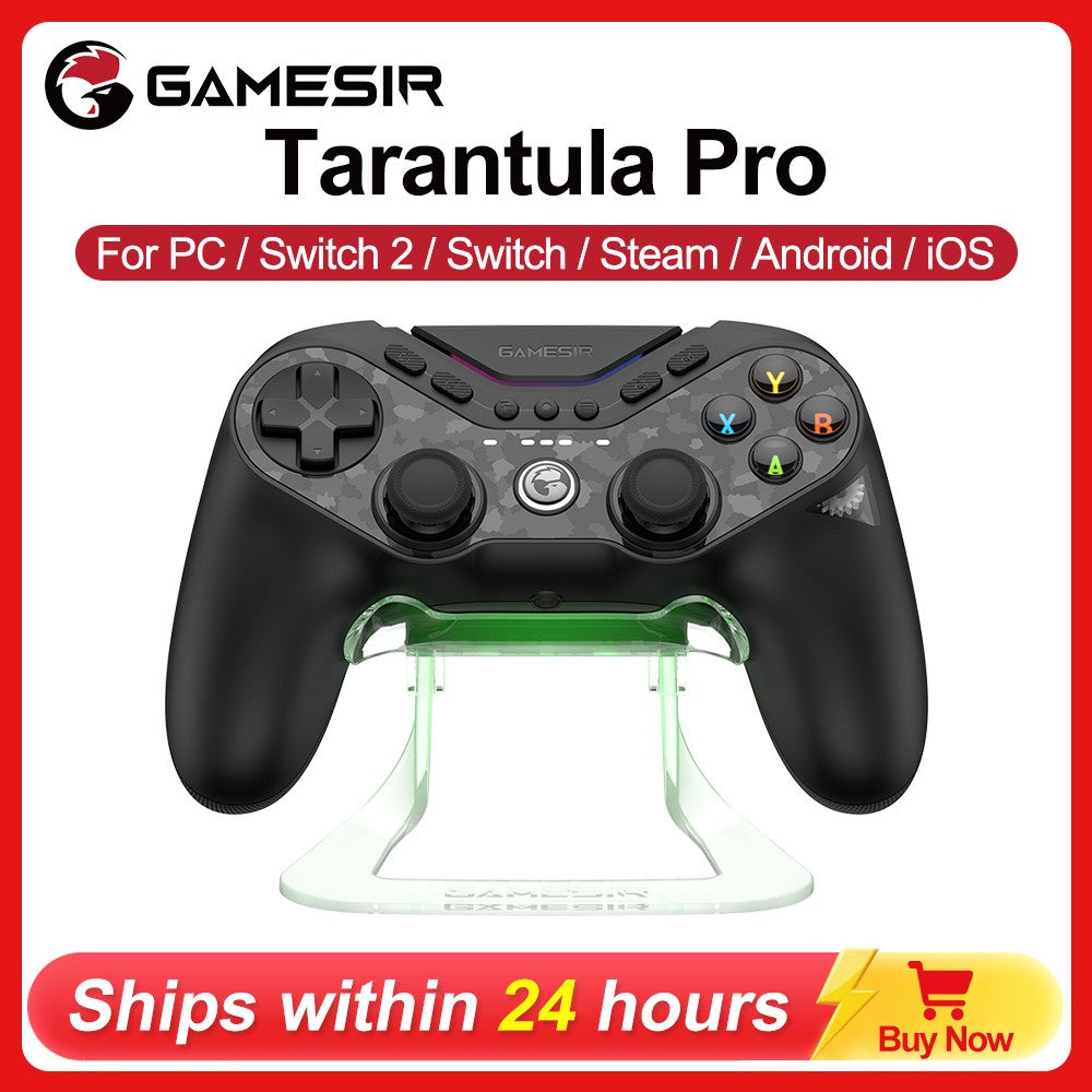 GameSir Tarantula Pro PC Gamepad for Nintendo Switch 2/1 Steam iOS Android Game Controller Hall Effect Sticks NFC ABXY Switching