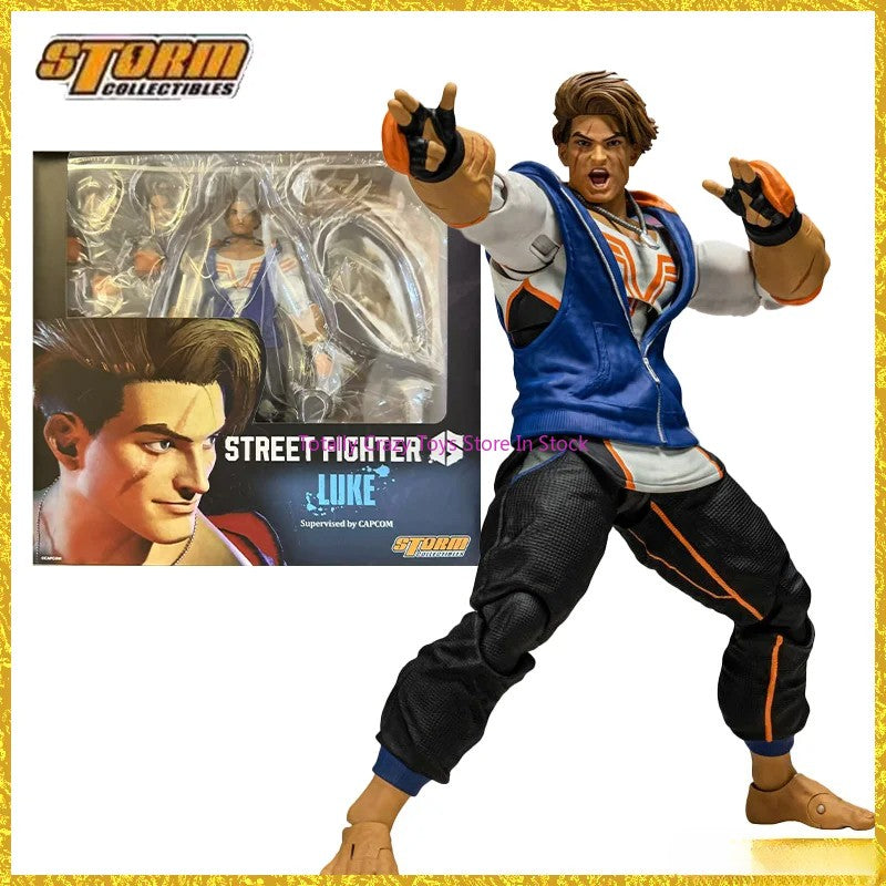 in stock Original Storm Toys Street Fighter 6 Luke In Stock Anime Action Collection Figures Model Toys