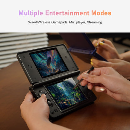 Anbernic RG DS Plus Portable Handheld Game Console Dual Screen 4.3 Inch IPS Retro Gaming Emulator With 4000mAh Battery Streaming
