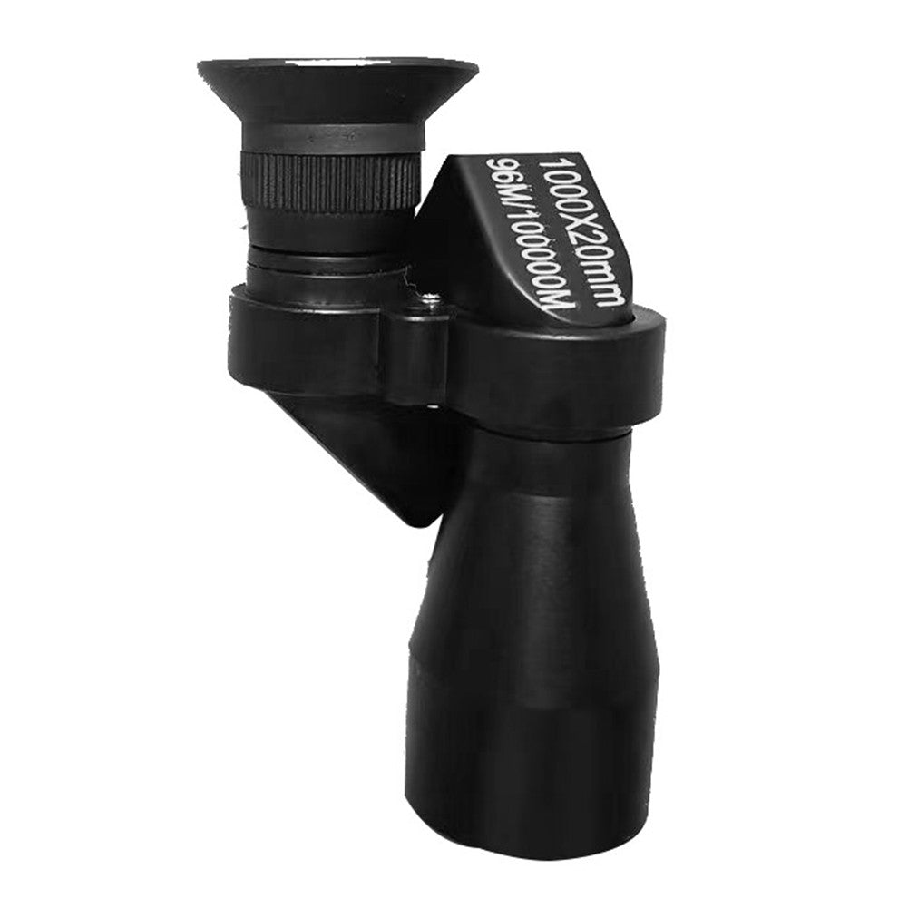 Telescópio Profissional Portátil Infantil Mini Externo 1000X20 à Prova de Choque com Pano de Limpeza para Observação de Pássaros Turismo