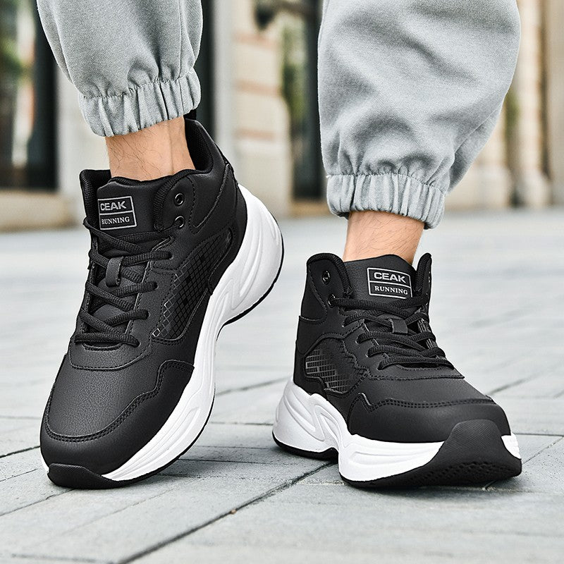 Men's high quality plus size casual sneakers Four seasons soft sole outdoor breathable running shoes students light sports shoes