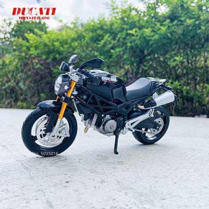Maisto 1:12 Ducati Monster 696 Die-cast liga motocicleta modelo carro modelos coleção presente brinquedo ferramenta