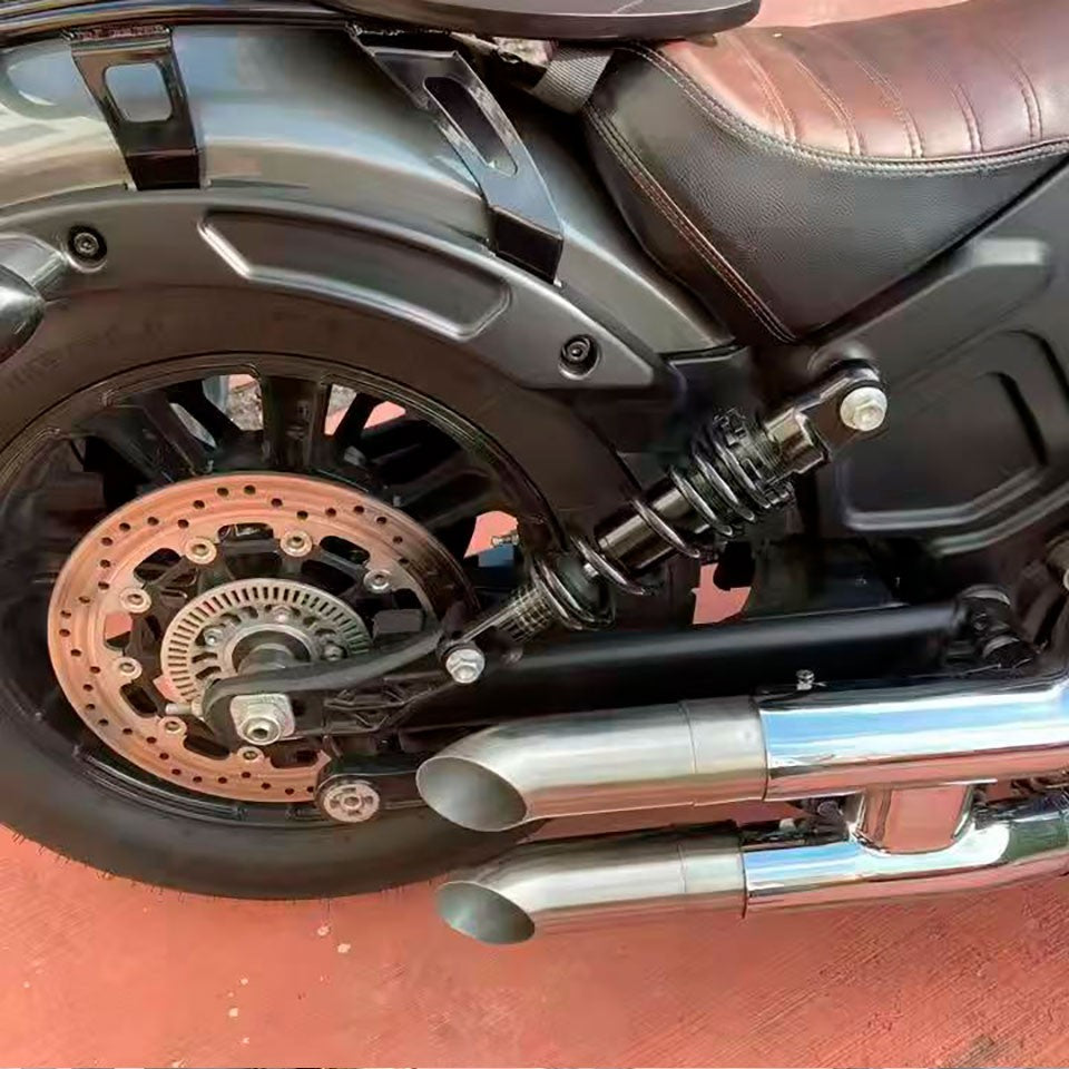 Motorcycle Slip-On Exhaust  Short GP exhaust Muffler With DB Killer Fits For Indian Scout Bobber Sixty Rogue Twenty 2015-2024