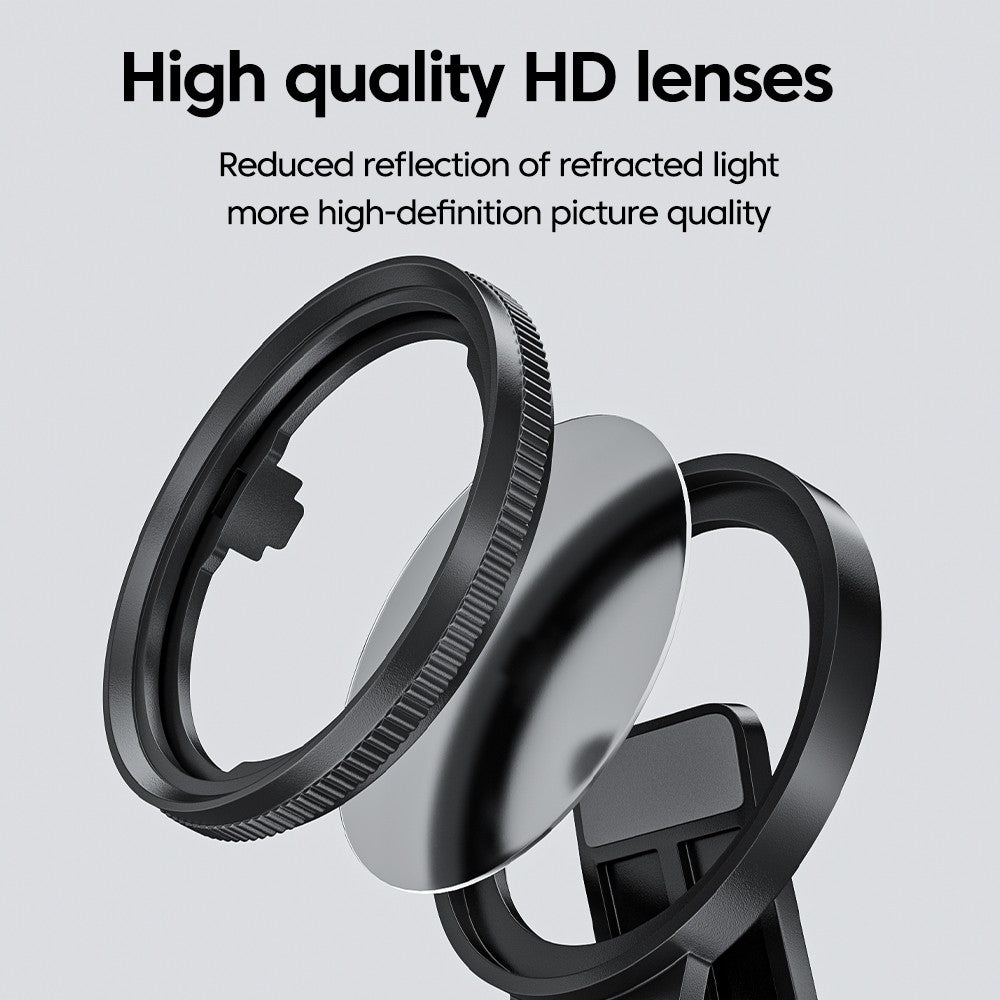 Filtro CPL Universal 52 mm com clipe para celulares iPhone Samsung
