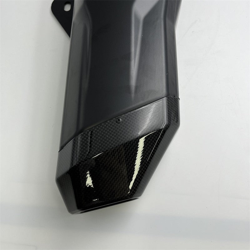 51mm Universal Motorcycle Exhaust Motocross Exhaust Muffler carbon Fiber End Cap For F750GS F850GS R1200GS