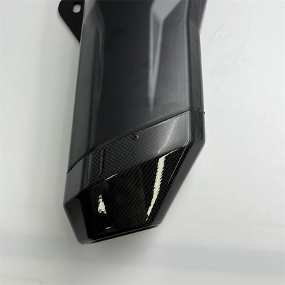 51mm Universal Motorcycle Exhaust Motocross Exhaust Muffler carbon Fiber End Cap For F750GS F850GS R1200GS