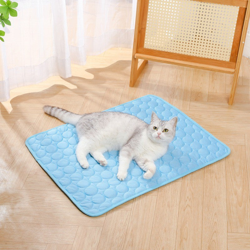 1 tapete de resfriamento para cães, tapete de gelo para animais de estimação para verão, cães grandes e pequenos, gatos, sofá, cama, acessórios para animais de estimação, cobertor de almofada de gelo de verão para gatos