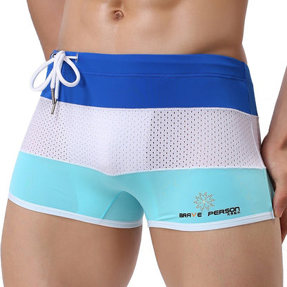 Men's Surf Board Shorts Beachwear Swimming Trunks Men U Convex Pouch Boxer Shorts Bikni Male Panties Underpants