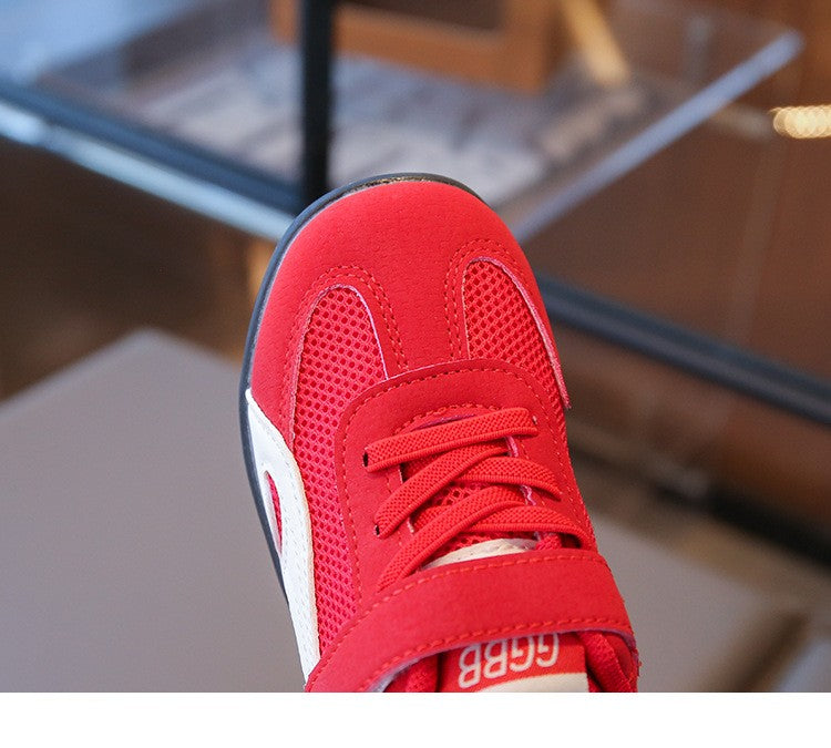 Children Sneakers Autumn New Soft Sole Lightweight Non Slip Girls Running Shoes Fashion Cross Tied Comfortable Boys Casual Shoes