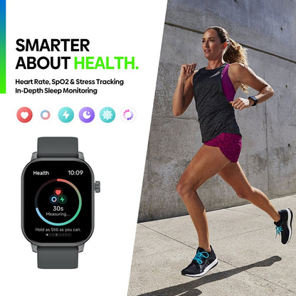 New 2025 Zeblaze GTS 3 GPS Sport Smartwatch Voice Calling 2.01" Display Heart Rate SpO2 Stress Tracking Smart Watch for Men Lady
