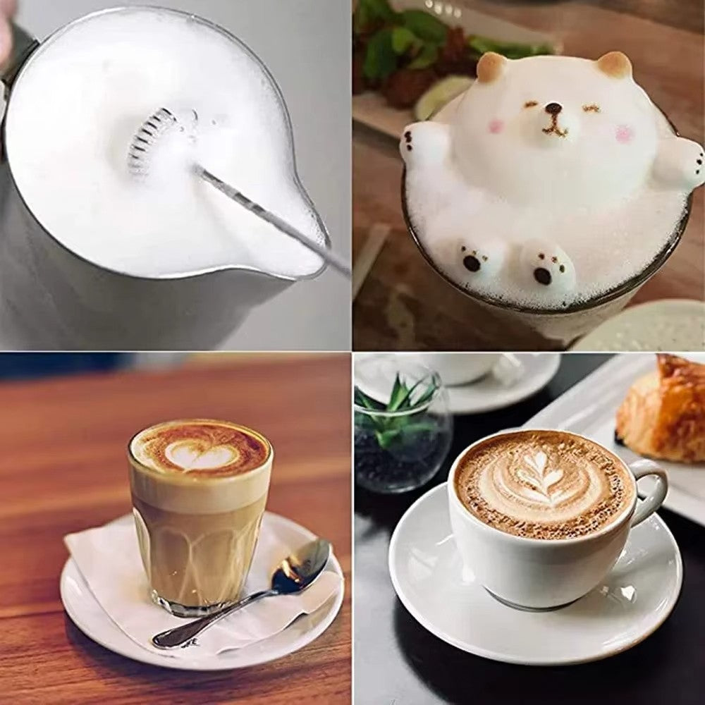 Electric egg beater, handheld milk frother, wireless charging beverage coffee machine, mini portable kitchen jam blender