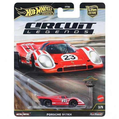 Hot Wheels Original Ferrari 499P Nº 0 Itens Ocultos Track Legend Série Car Culture 2025 Caixa K (Mix 5) Premium Die-Cast 1:64