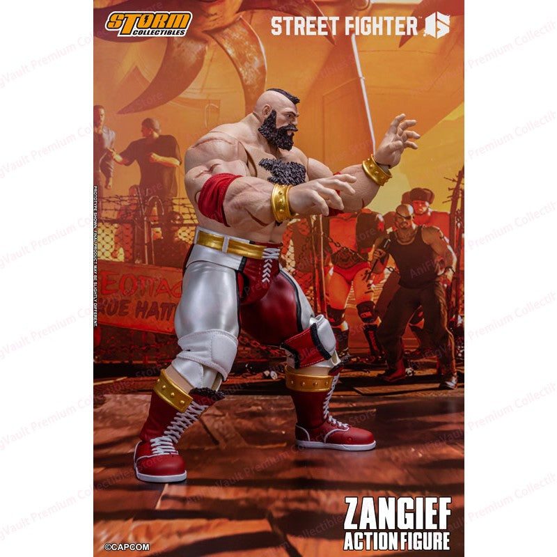 Original Storm Toys Street Fighter 6 Zangief In Stock Action Collection Figures Model Customized Gifts Toys Child