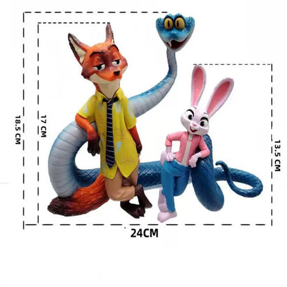 2025 Novo Filme Popular Zootopia 2 Periférico Boneco de Ação de Alta Qualidade Judy Nick PVC Brinquedo Estoque Limitado Frete Grátis