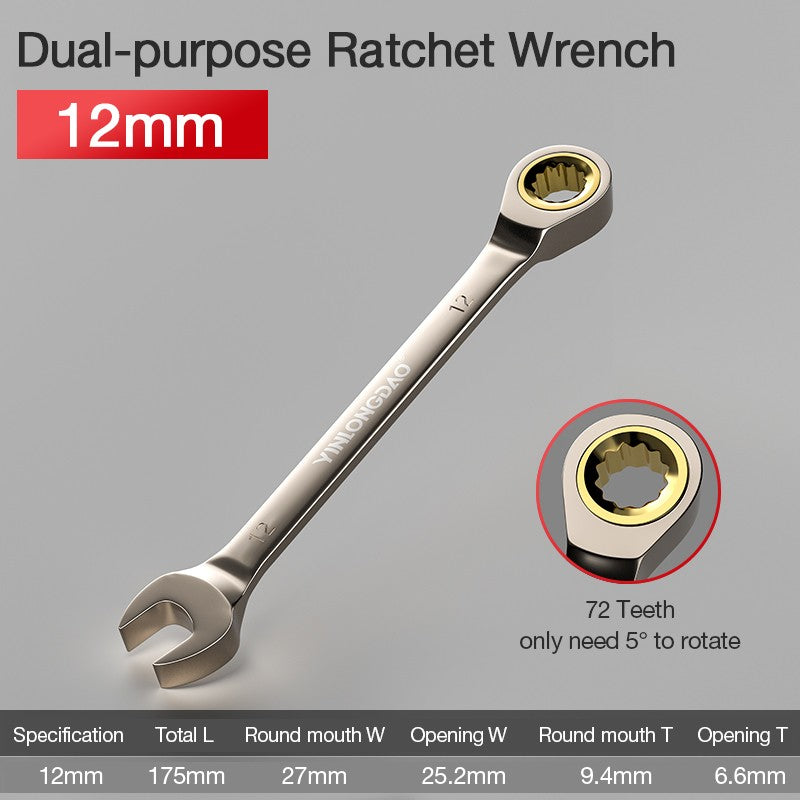 Chave Catraca Universal 72 Dentes Anel de Engrenagem Torquímetros Chaves Catraca Métrica Ferramentas Mecânicas para Reparo Automotivo