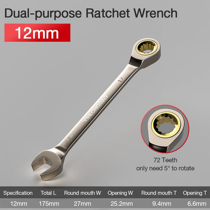 Chave Catraca Universal 72 Dentes Anel de Engrenagem Torquímetros Chaves Catraca Métrica Ferramentas Mecânicas para Reparo Automotivo