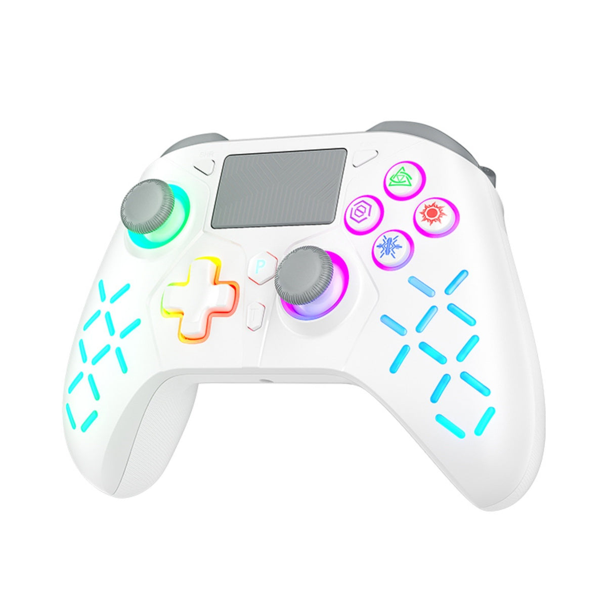 Game Controller For PlayStation 4/PS4 Pro/Slim/PS3/PC/IOS/Switch Wireless Gamepad,W/Turbo Dual Vibration 6-Axis Gyro 3.5mm Jack