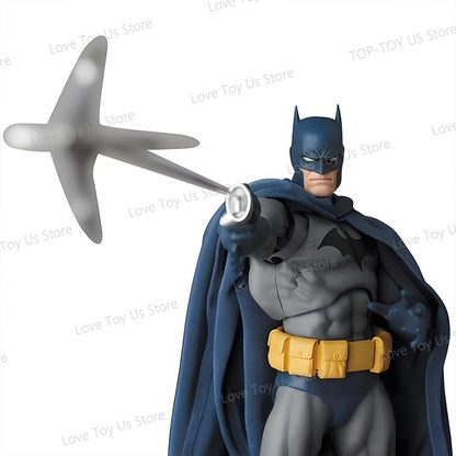 New CT Toys Batman Hush Versão Azul Mafex 105 Bat Man Versão Preta Dc Anime Action Figure Figura Modelo Estátua Presentes Brinquedos