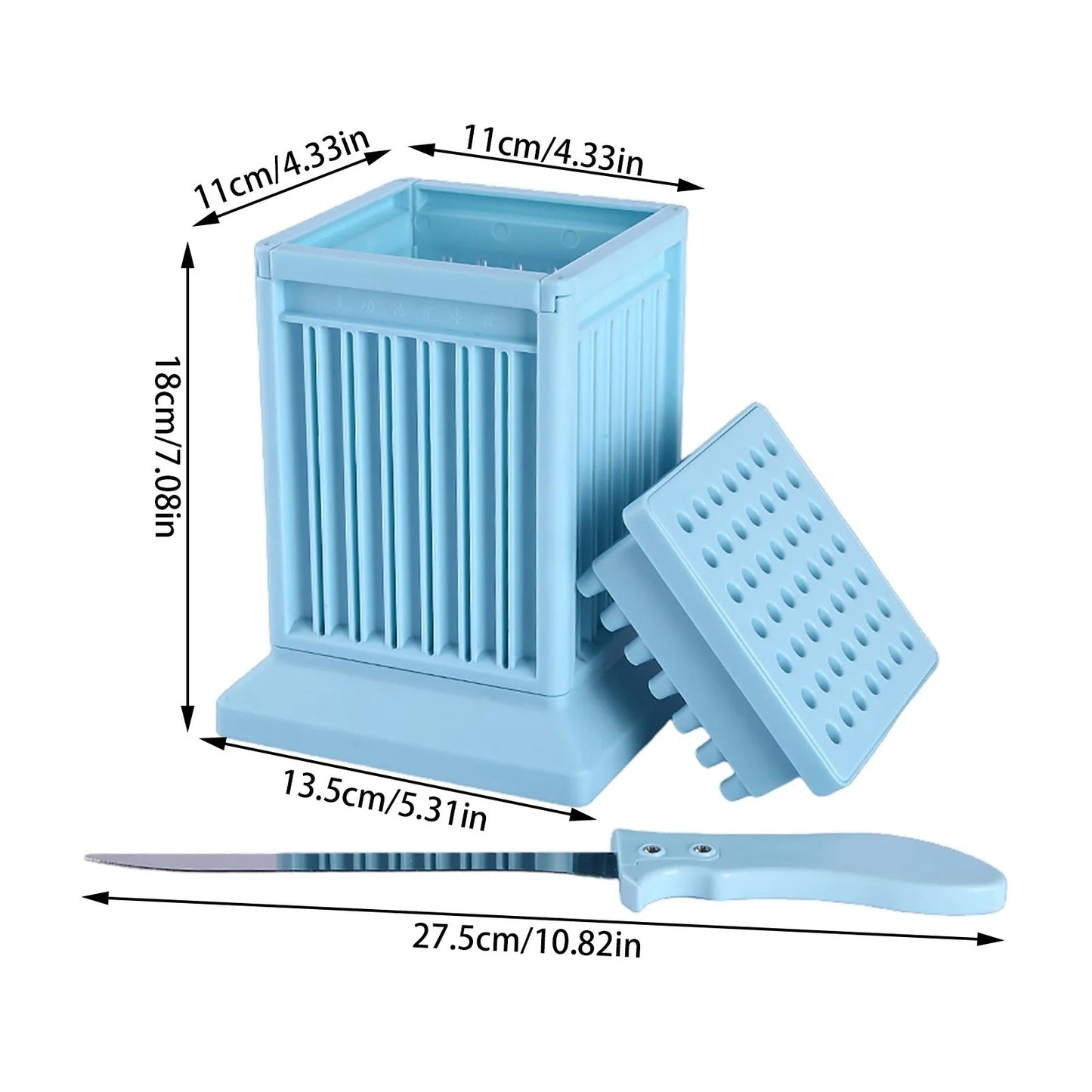 49 Holes Bbq Meat Skewer Maker Meat Cutter Lamb Beef Barbecue Skewer Portable Meat Skewer Maker Box Kitchen Barbecue Accessories