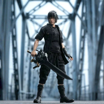 Boneco de Ação Original Toys Battalion TB019 The Last Prince Noctis Lucis FF XV Kingsglaive Colecionável Modelo Anime Jogo Brinquedo de Presente