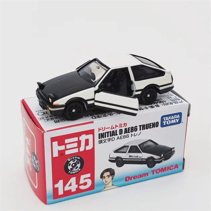 TOMY Initial D Toyota AE86 Supra RX7 GTR Carros de Liga Leve Fundidos e Veículos de Brinquedo Modelo de Carro em Miniatura Escala de Modelo de Carro Para Crianças