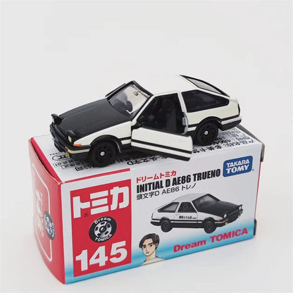 TOMY Initial D Toyota AE86 Supra RX7 GTR Carros de Liga Leve Fundidos e Veículos de Brinquedo Modelo de Carro em Miniatura Escala de Modelo de Carro Para Crianças