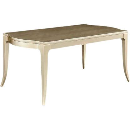 Modern simple household dining table and chair combination American light luxury dining table