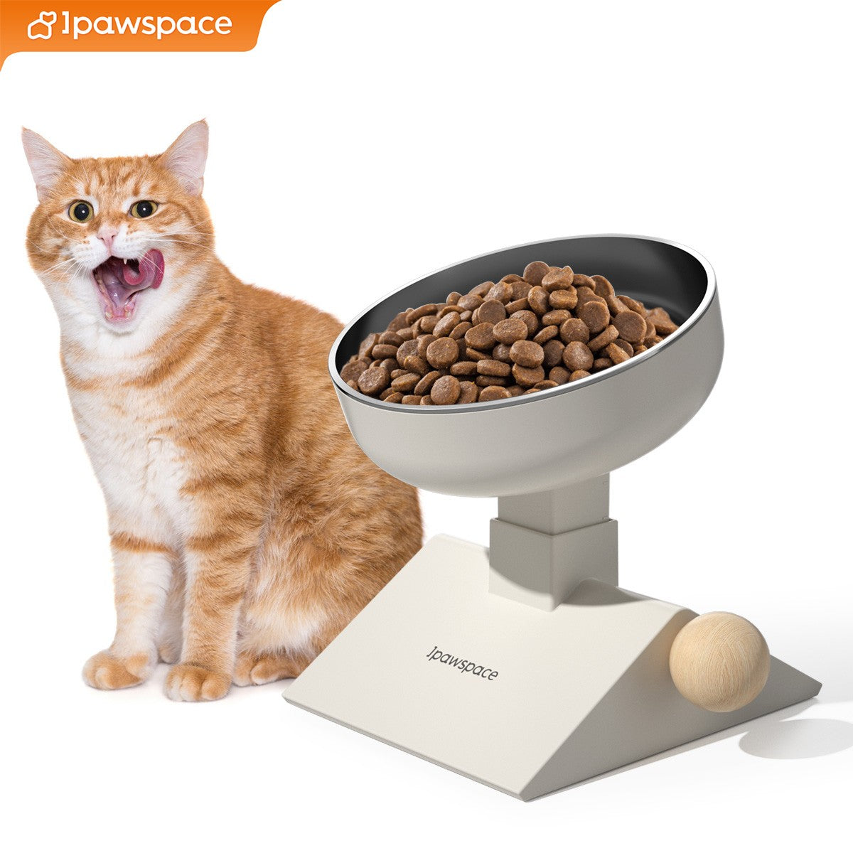 Tigelas Elevadas para Cães de Pequeno e Médio Porte e Gatos, Suporte Elevado Ajustável em 3 Alturas com Tigelas de Comida em Aço Inoxidável 304