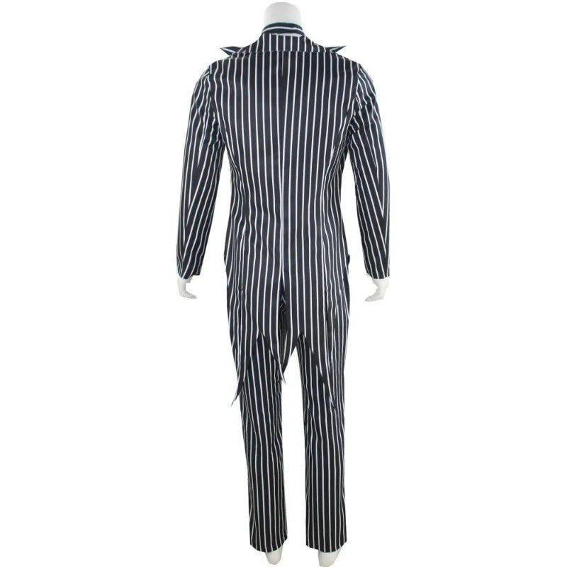 Role playing Christmas Eve horror Jack Cos dress skeleton Jack men and women full set of Christmas and Halloween costumes new