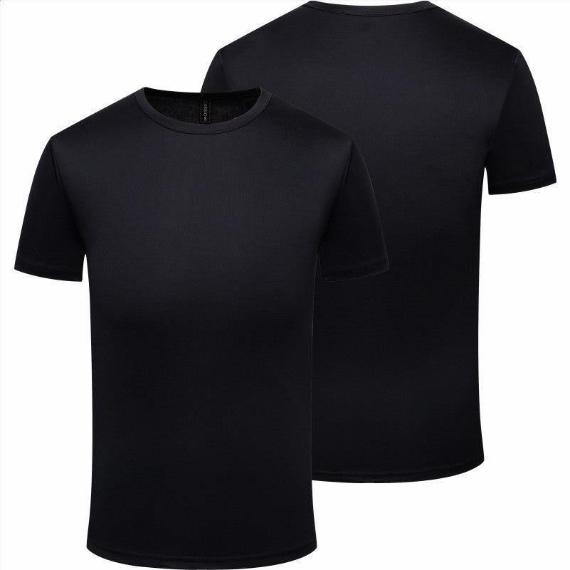 Quick-drying T-shirt Custom Logo Breathable Sports Top Embroidery Personalized Logo Team Activity T-shirt Print Pattern 2025