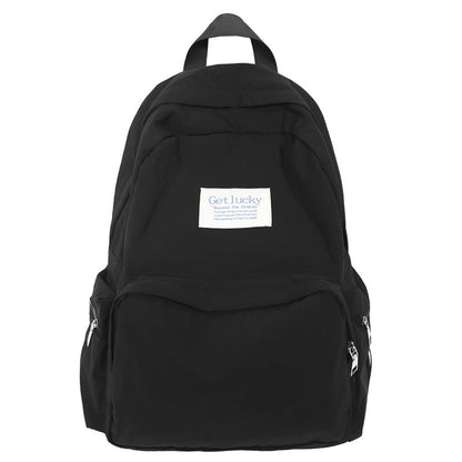 Men's and women's leisure travel bags, campus large capacity backpacks, backpacks, city camping leisure travel storage bags